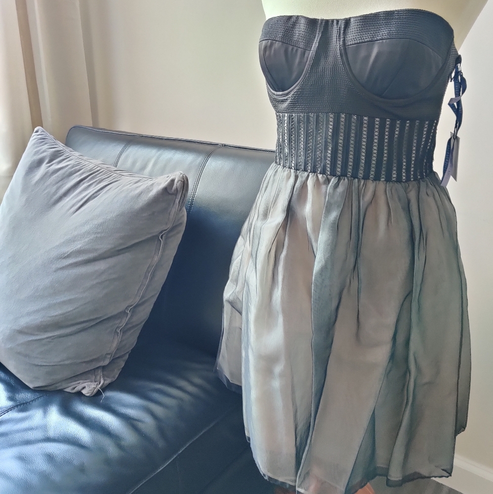 Vera Wang dress w removable straps - Picture 5 of 11